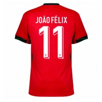 Fotbalové Dres Portugalsko Joao Felix #11 Domácí ME 2024 Krátký Rukáv